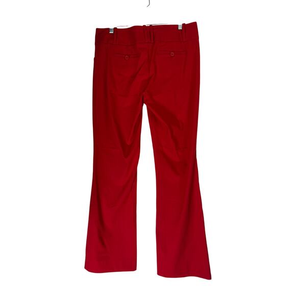 The Limited Exact Stretch Red Crepe Straight Leg Career Dress Pants Size 10R - Picture 4 of 8